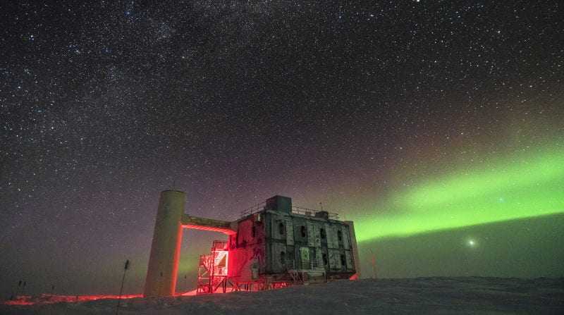 First evidence of a high-energy neutrino source